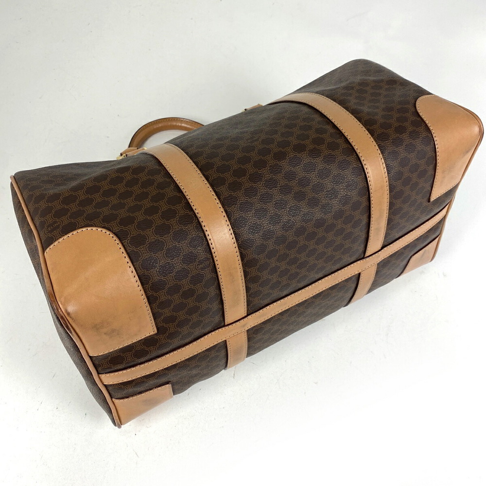 Celine Macadam Pattern Canvas Handbag Brown - image 2